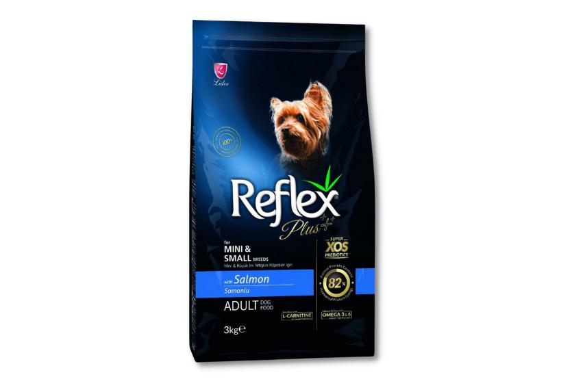 Reflex Plus Mini & Small Adult - Hạt Cho Chó Trưởng Thành Giống Nhỏ (Cá Hồi) 3kg