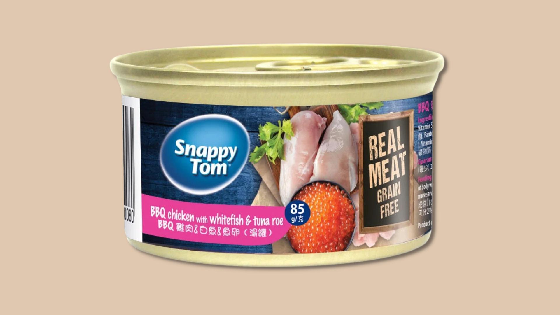 Snappy Tom - Pate Thịt Cá Thật Cho Mèo 85g
