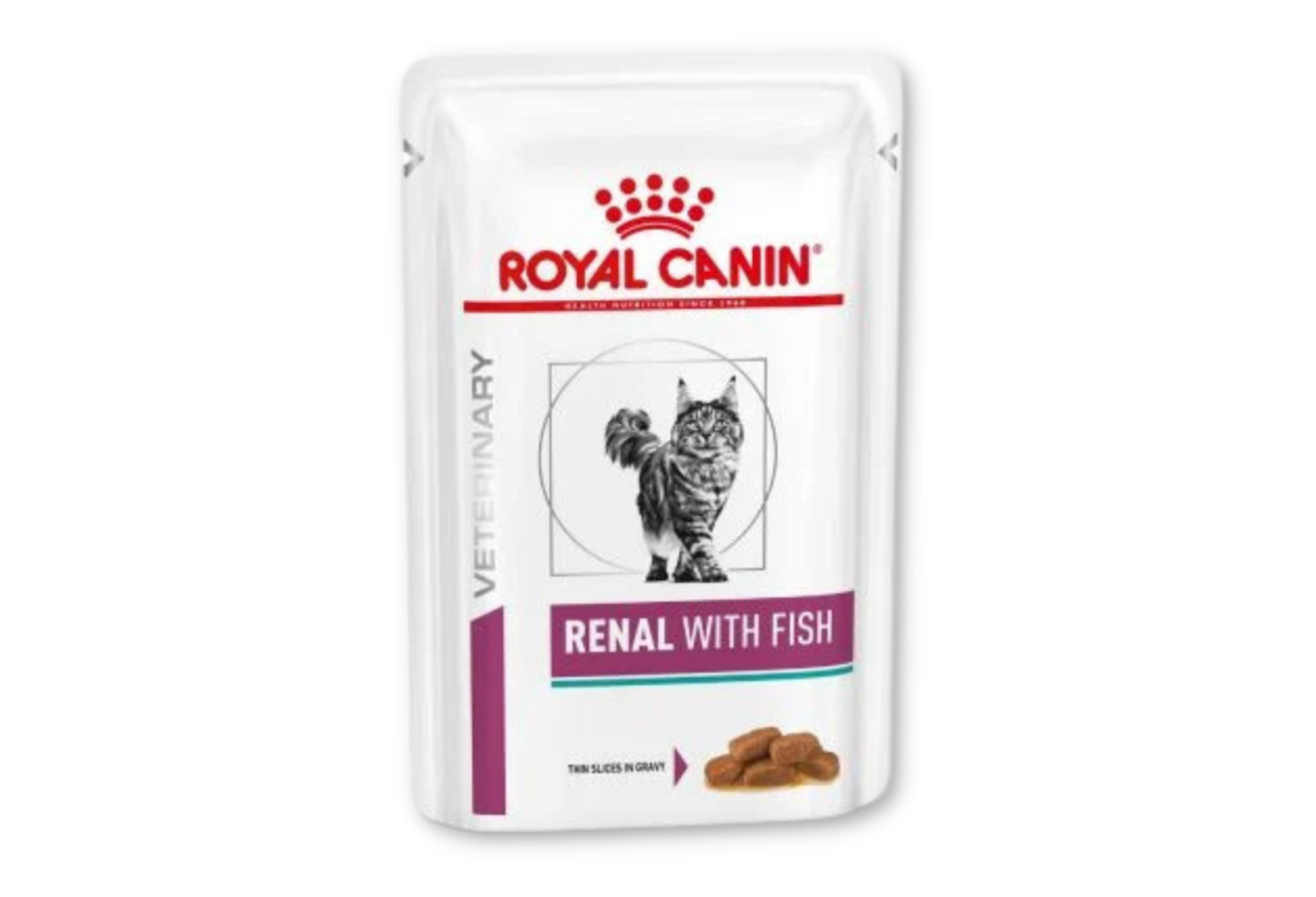 Royal Canin Renal Wish Fish - Thức Ăn Ướt Hỗ Trợ Chức Năng Thận Cho Mèo