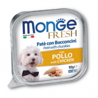 Monge Fresh - Pate Cho Chó 100g (Thịt Gà)
