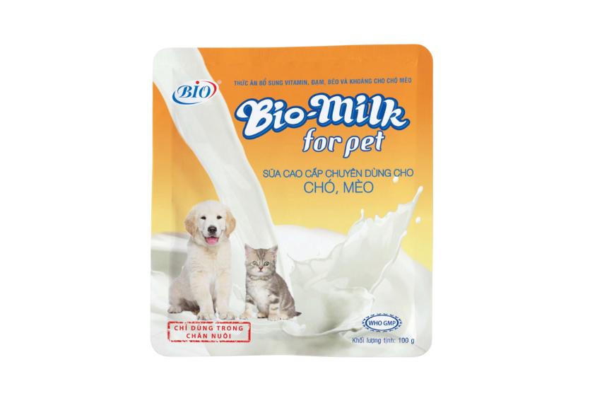 Bio - Sữa Chó & Mèo 100g (Sữa Bột)