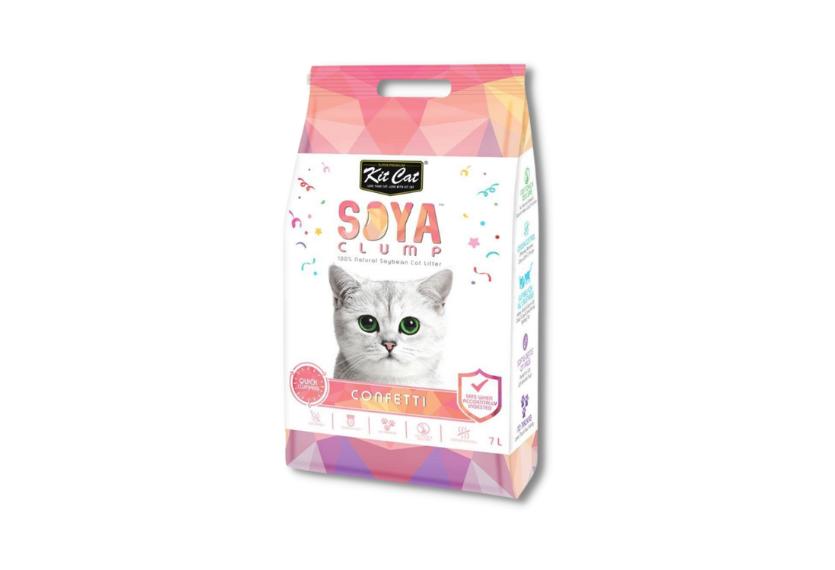 Kitcat - Cát Đậu Nành Mèo 7L (Hoa Giấy)