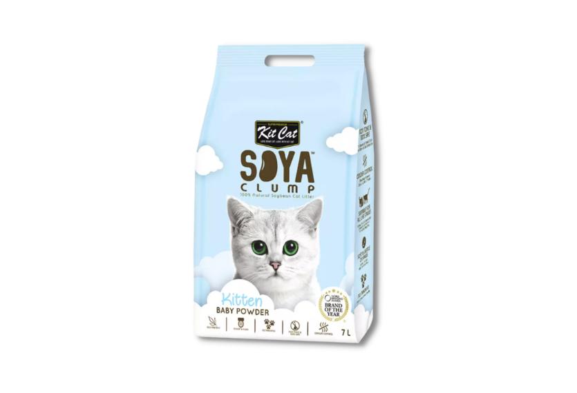 Kitcat - Cát Đậu Nành Mèo 7L (Phấn Em Bé)