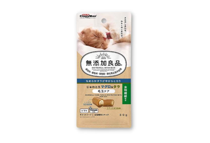 Cattyman - Viên Tiêu Búi Lông Mèo 30g (Cá Ngừ & Cá Tuyết)
