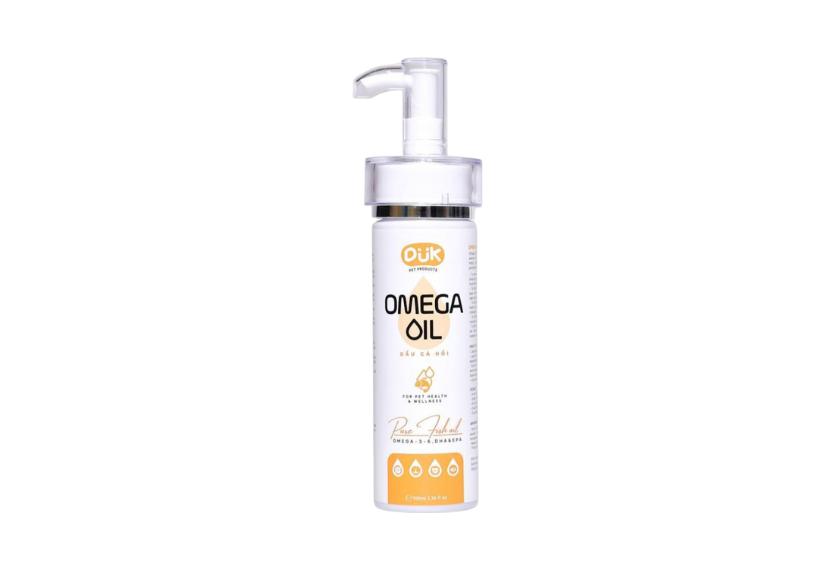 Duk - Dưỡng Lông Omega Chó & Mèo 150ml (Tinh Dầu Cá Hồi)