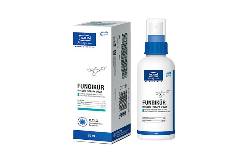 Fungikur - Thuốc Xịt Trị Nấm Da Chó & Mèo 50ml