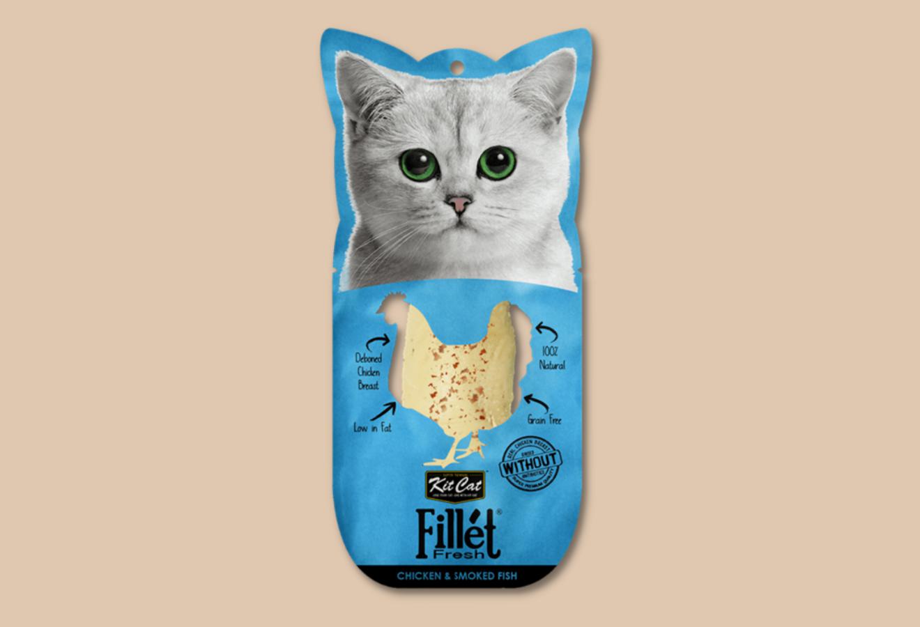 Kitcat Fillet Fresh - Snack Cho Mèo