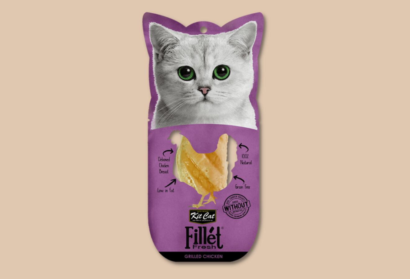Kitcat Fillet Fresh - Snack Cho Mèo