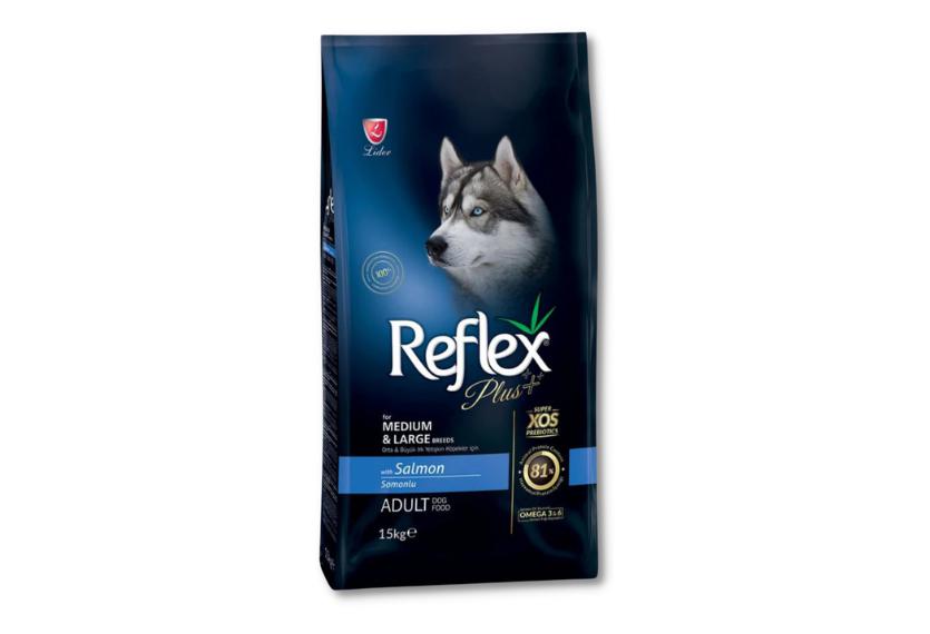 Reflex Plus Medium & Large Adult - Hạt Cho Chó Trưởng Thành Giống Vừa & Lớn (Cá Hồi) 3kg