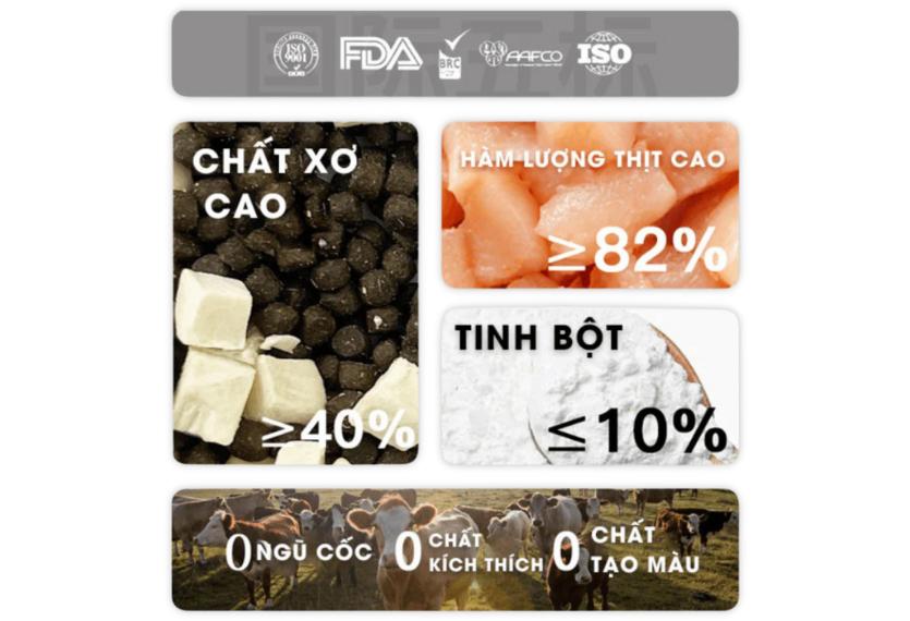 Tebcity E5 - Hạt Mèo (Hỗn Hợp Cá, Gà & Topping Gà Tây)