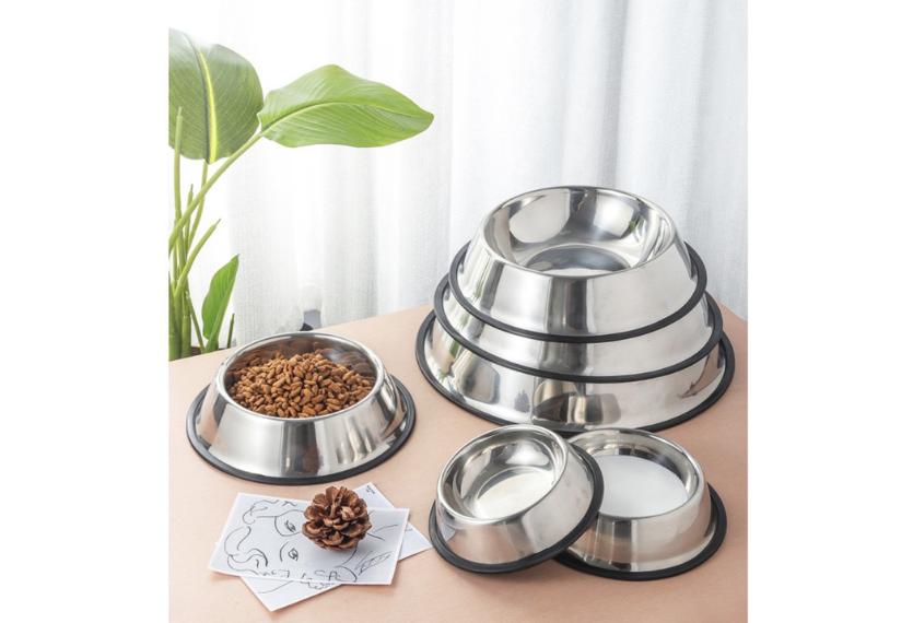 Letrungpet - Bát Ăn Đơn Chó Mèo (Inox)