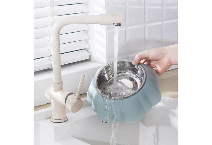 Letrungpet - Bát Ăn Đơn Lõi Inox Chó Mèo (Hình Sò)