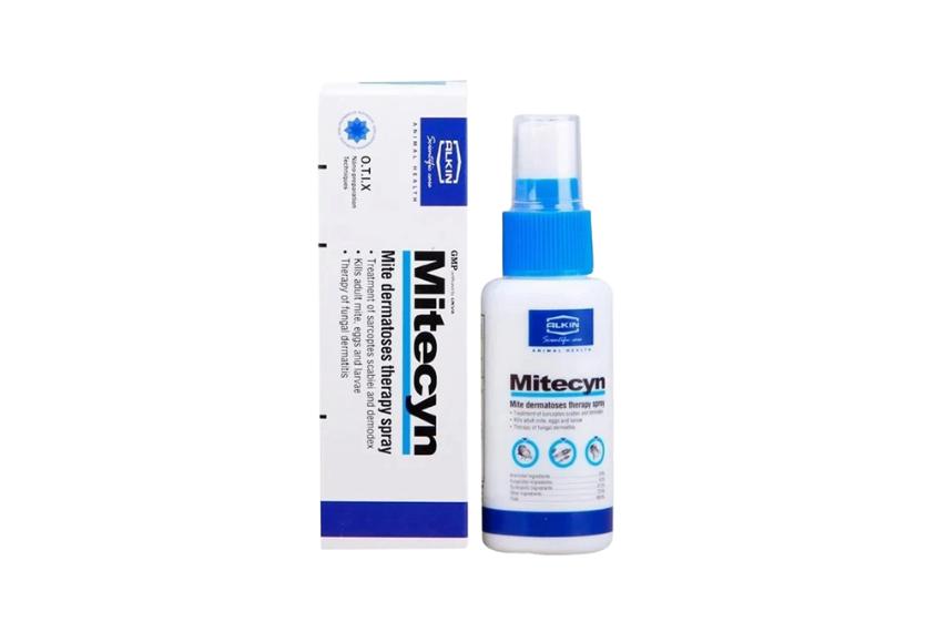Mitecyn - Thuốc Xịt Trị Viêm Da & Mụn Mủ Chó & Mèo 50ml