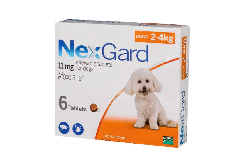 Nexgard - Viên Nhai Trị Ve Rận (Chó 2 - 4kg)
