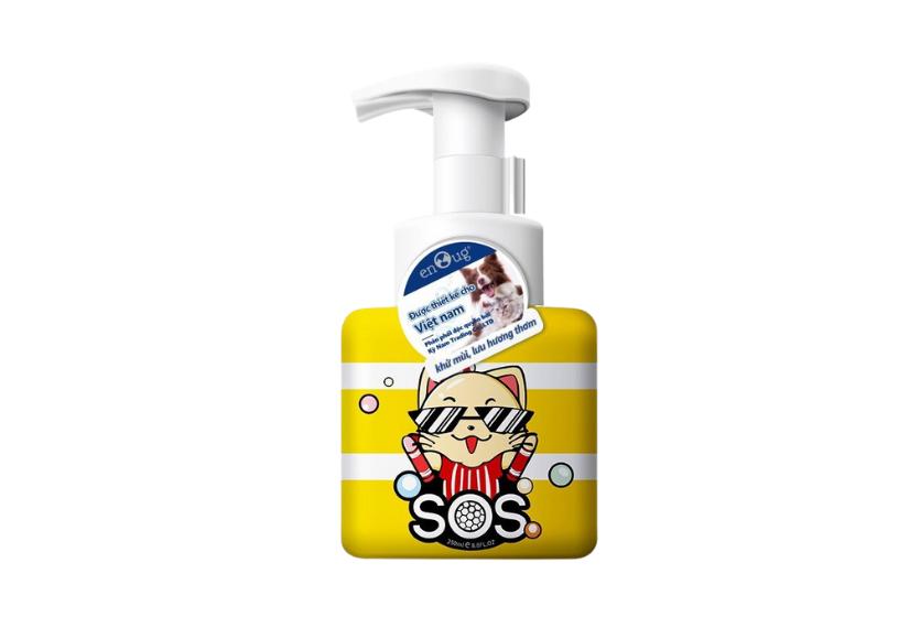SOS - Sữa Tắm Khô Mèo 250ml