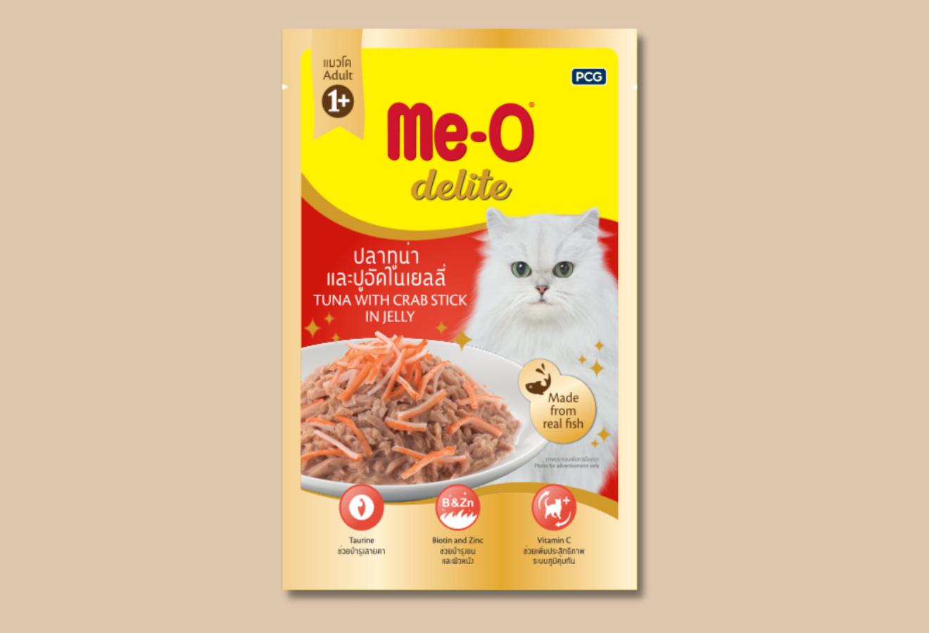 Me-O Delite - Thức Ăn Ướt Cho Mèo Trưởng Thành 70g