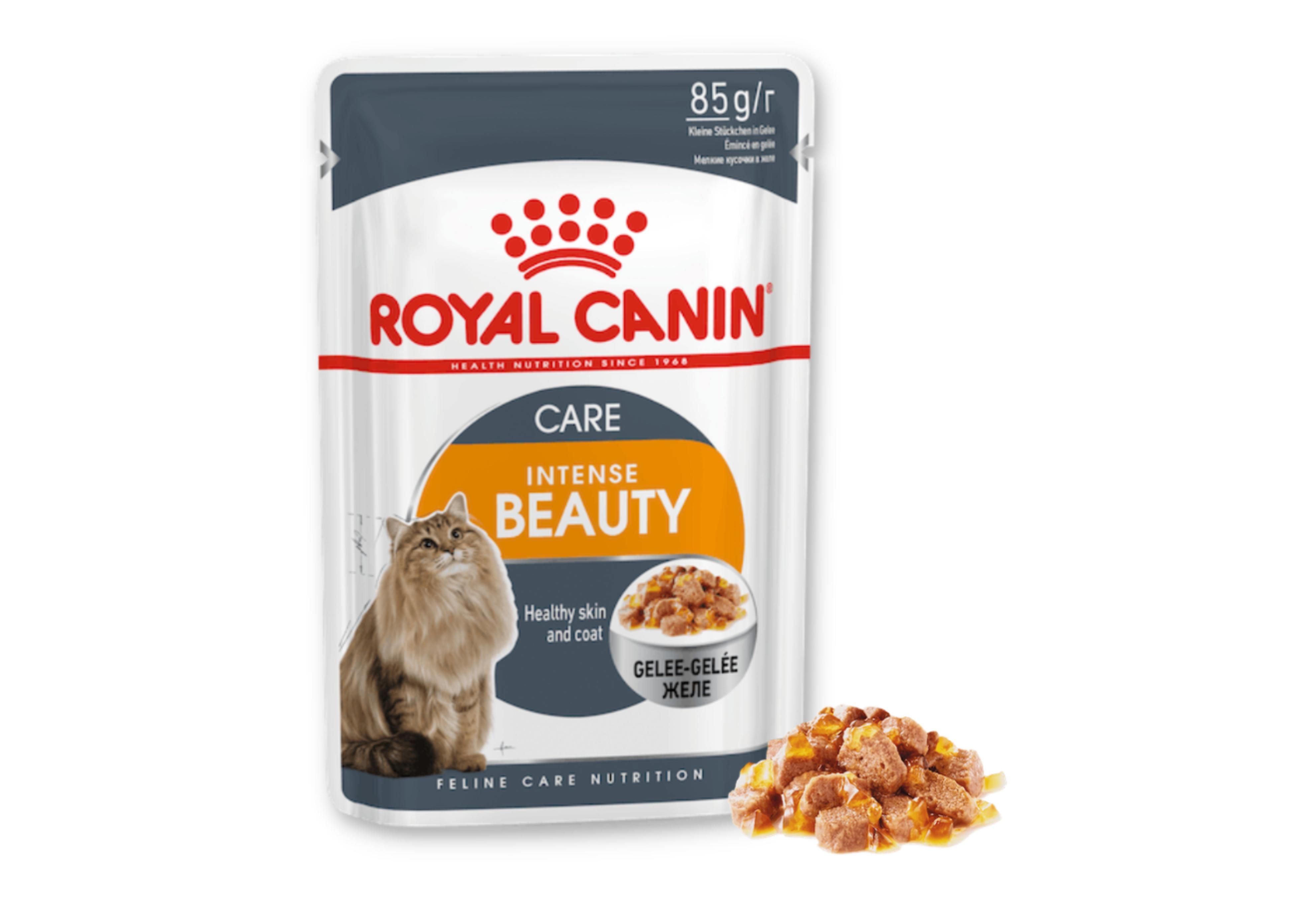 Royal Canin Intense Beauty (Jelly) - Thức Ăn Ướt Chăm Sóc Lông Cho Mèo
