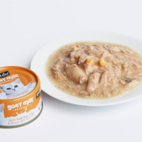 Kitcat - Thịt Hộp Cho Mèo 70g (Sữa Dê Với Cá Ngừ & Phô Mai)