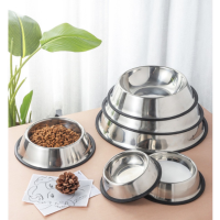 Letrungpet - Bát Ăn Đơn Chó Mèo (Inox)