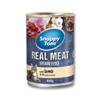 Snappy Tom (Real Meat) - Thịt Hộp Cho Mèo 400g (Thịt Cừu)