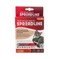 Spreadline - Nhỏ Gáy Trị Ve Rận Mèo (2.5 - 7.5kg)