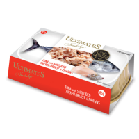 UltimateS - Thịt Hộp Cho Mèo 85g (Cá Ngừ Với Gà & Tôm)
