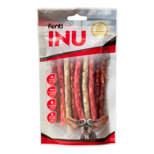 Fonti Inu - Que Gặm Da Bò Hỗn Hợp (15 Cây)