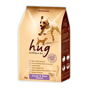Hug - Hạt Cho Chó 2kg (Cừu & Gạo)