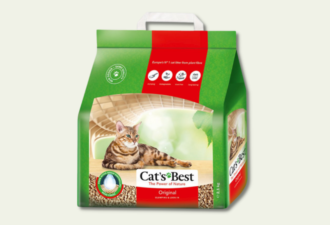 Cat's Best - Cát Hữu Cơ Vón Cục Cho Mèo 5L