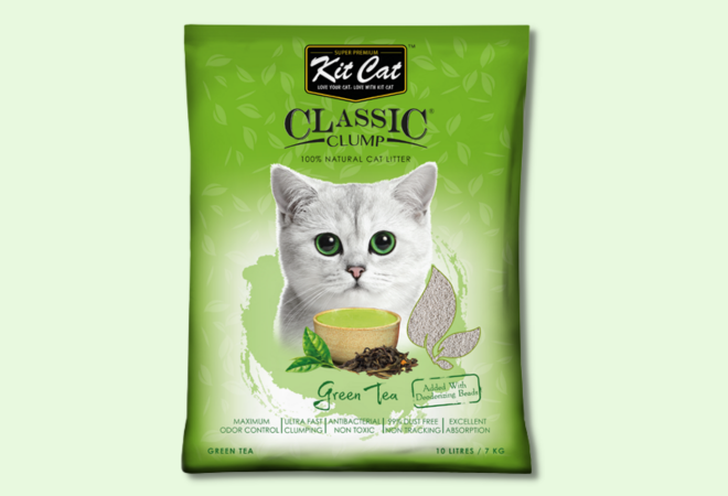 Kitcat Classic - Cát Đất Sét Cho Mèo 10L
