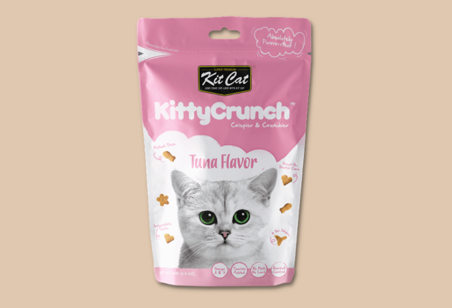 Kitcat Kitty Crunch - Snack Cho Mèo