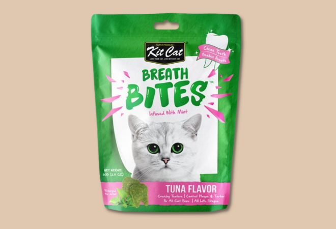 Kitcat Breath Bites - Snack Cho Mèo