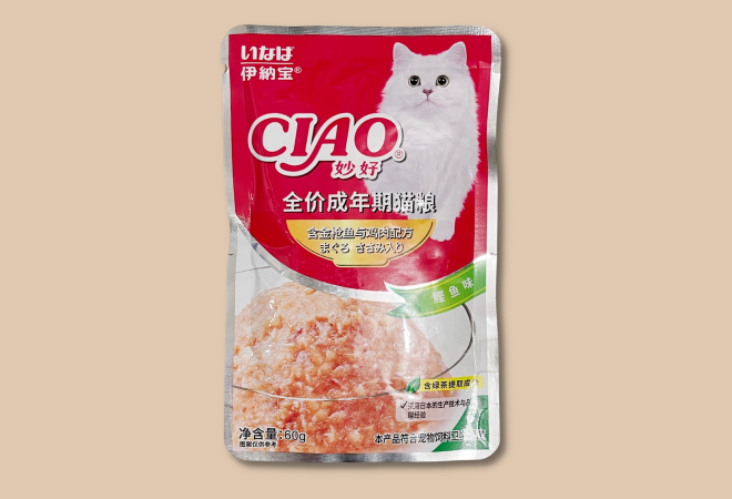 Ciao - Thức Ăn Ướt Cho Mèo 60g