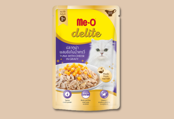 Me-O Delite - Thức Ăn Ướt Cho Mèo Trưởng Thành 70g