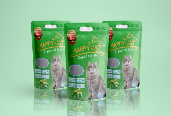 Happy Cat - Cát Thủy Tinh Cho Mèo 5L