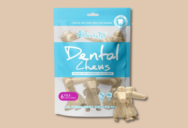 Dental Chews - Gặm Sạch Răng & Thơm Miệng Vị Sữa